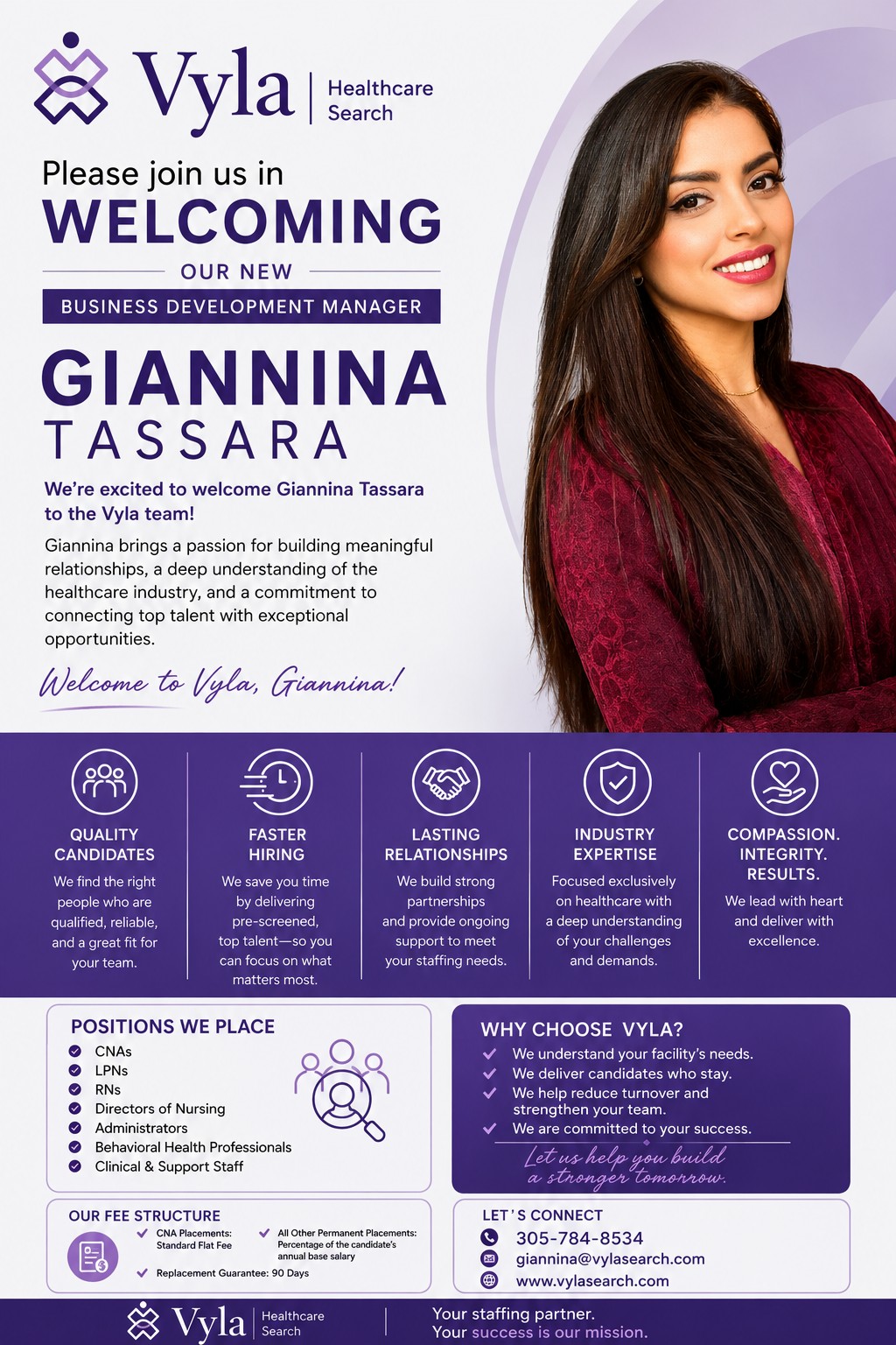 Welcoming Giannina Tassara, Our New Business Development Manager